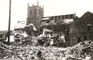 World War II bomb damage